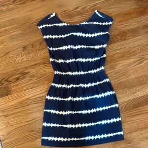GAP Kids Navy and White Dress